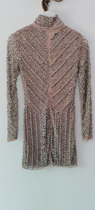 Rochie cu perle si pietre