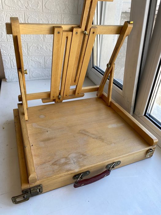 Переносной этюдник-чемодан/ мольберт