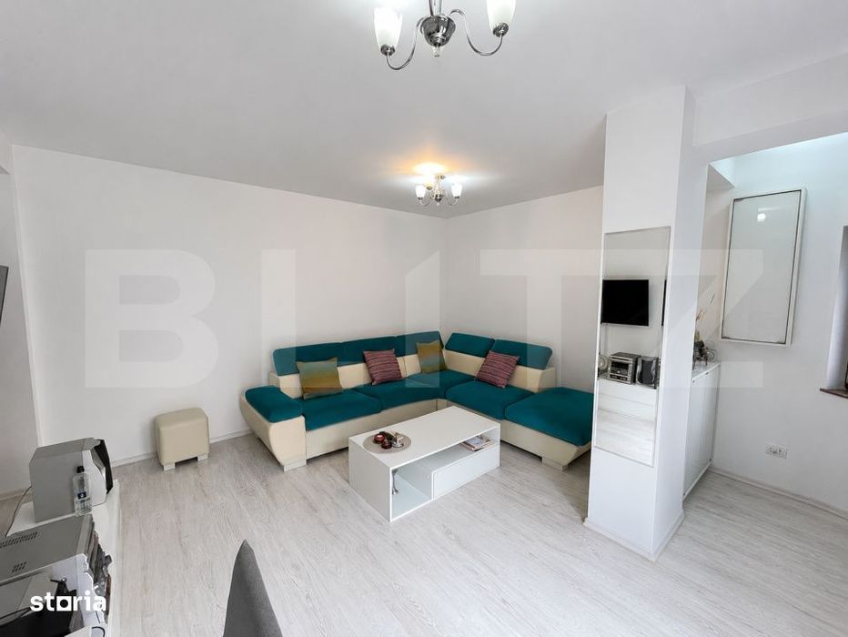 Apartament 3 camere decomandat, 76.76 mp, bloc nou, etaj 2/6 - zona Ce