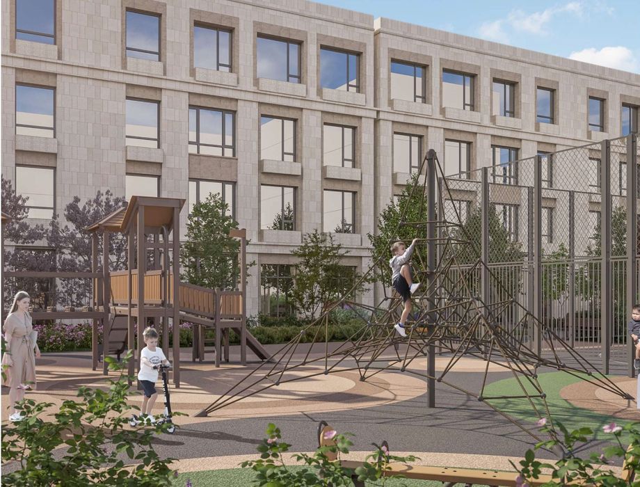 Квартира в районе Нового центра Ташкента вдоль улицы Янги Узбекистон.