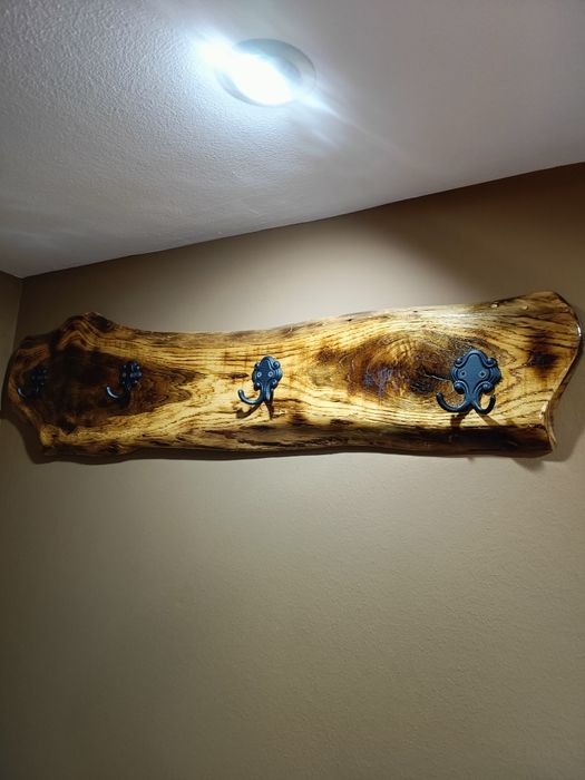 cuier lemn masiv, cireș, stejar, nuc