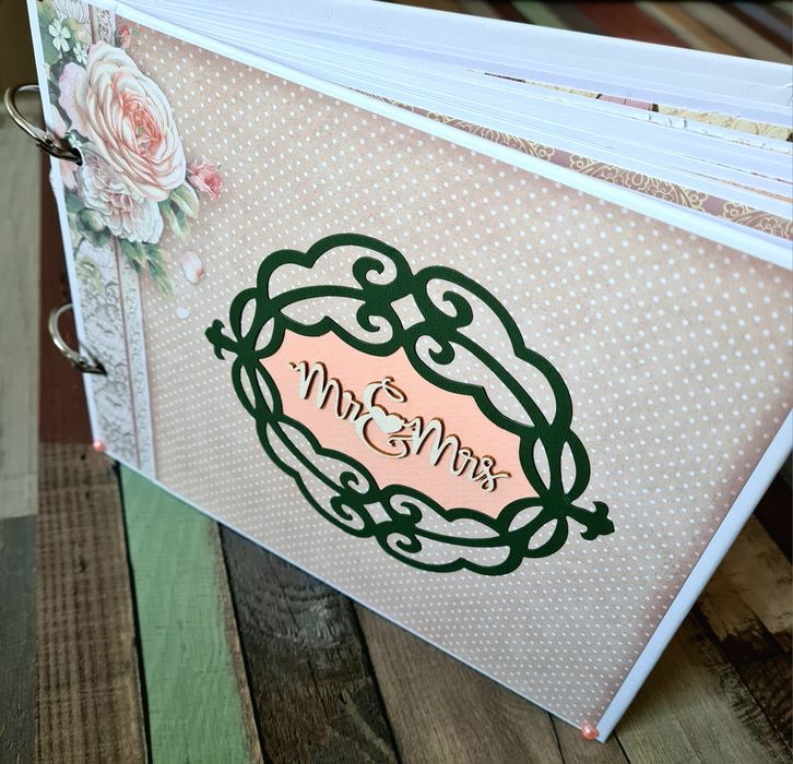 Сватбен албум - Ръчна изработка