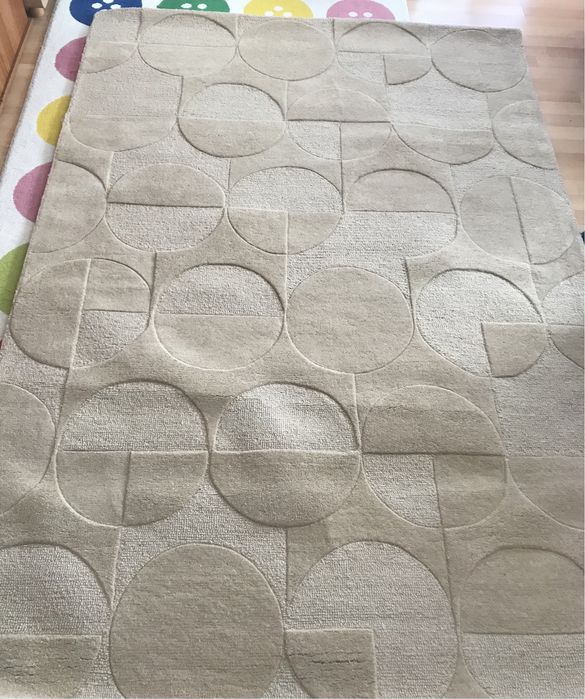 Covor din 100% lana, 160x230 cm, NOU