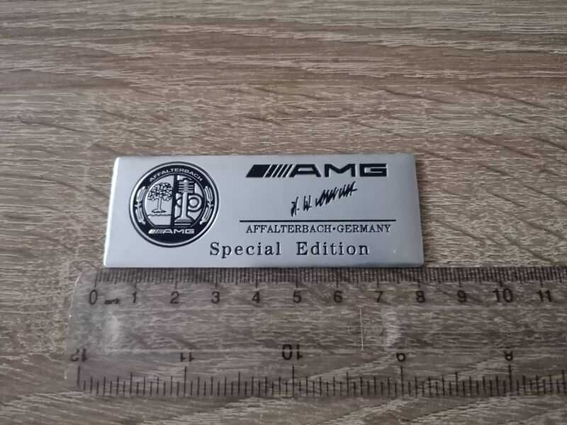 Mercedes Benz AMG Special Edition сив стикер