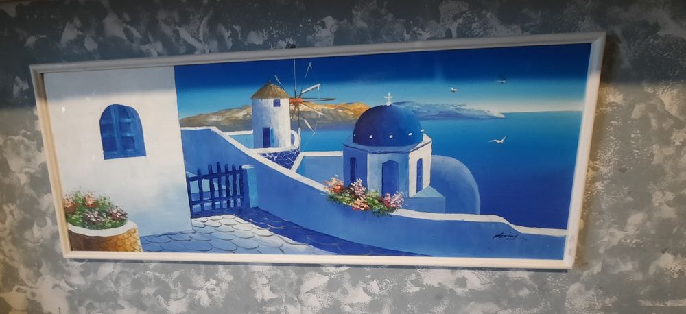 Tablou cu peisaj Santorini GRECIA