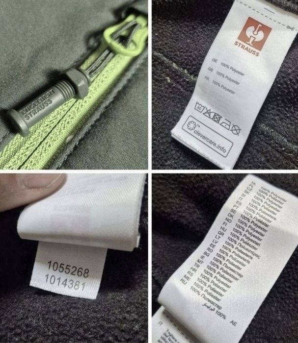 Geaca femei, softshell Engelbert Strauss Compa, impermeabilă - S