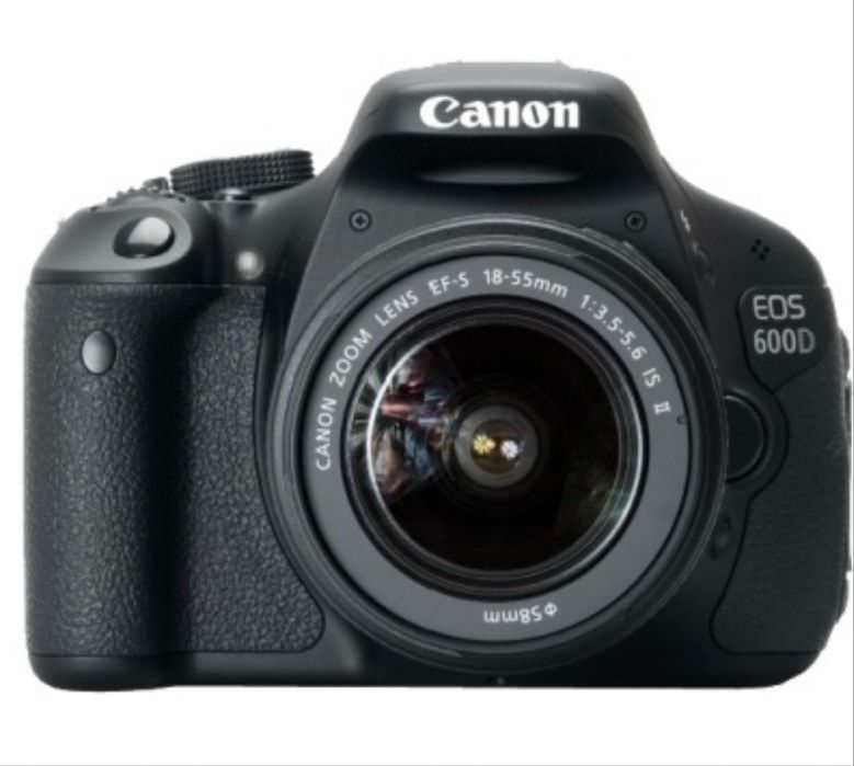 Фотокамера Canon EOS 600D Kit EF-S 18-55 II черный