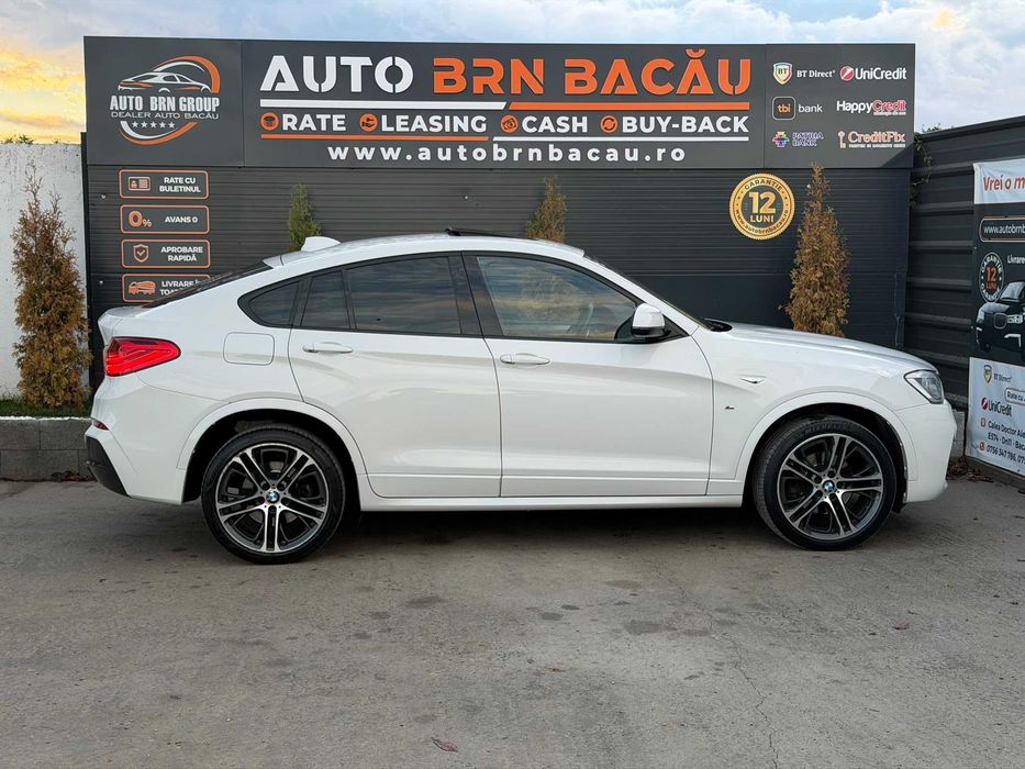 BMW X4 2.0/ Diesel 190 Cp/ Xdrive/ M-SPORT/ Trapa panoramic/ Cash/ Rate/ Buy-Back Garantie 12 luni