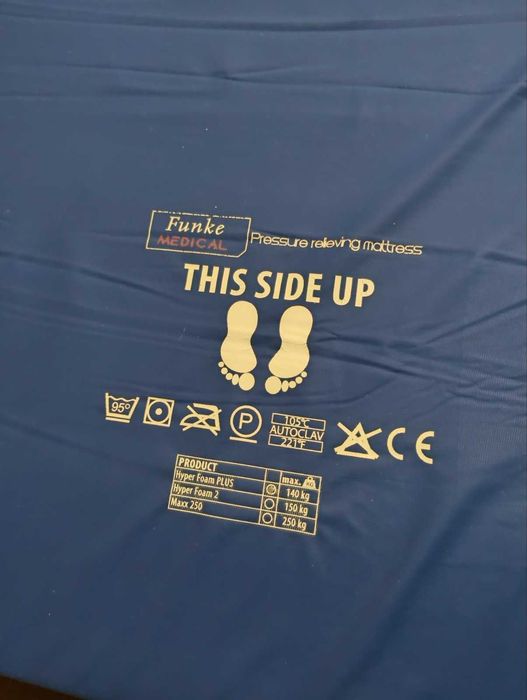 Декубитален матрак със сваляща се калъфка