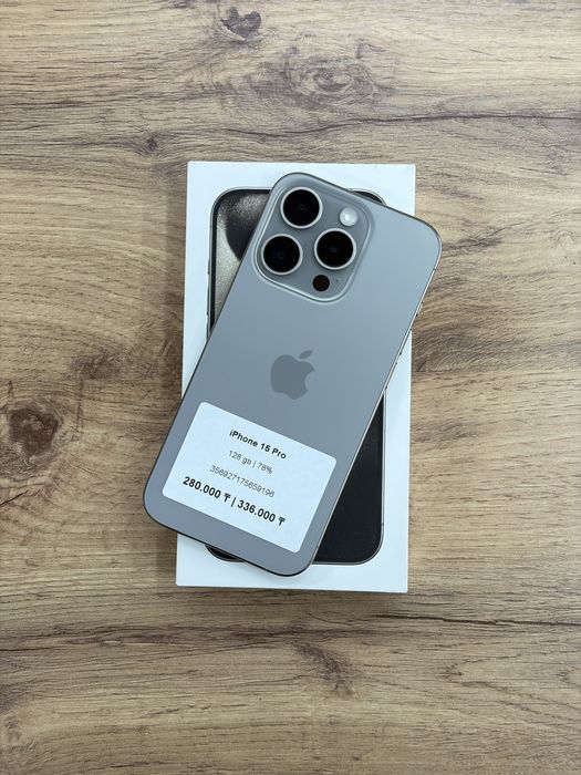 iPhone 15 Pro 128 gb 78% | iStatus Store