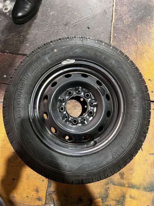 Диск на R15 в сборе, колпак на запасное колесо