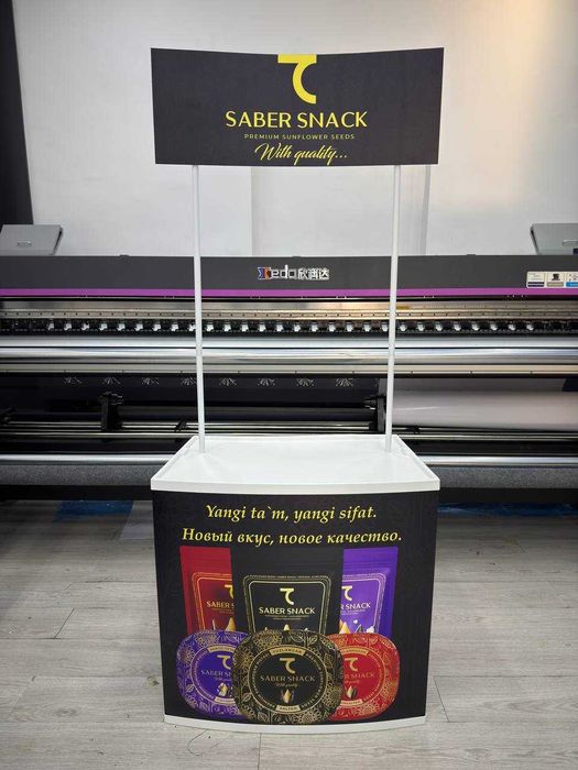 Promo stoyka vistavka yoki sotuv nuqtasi uchun