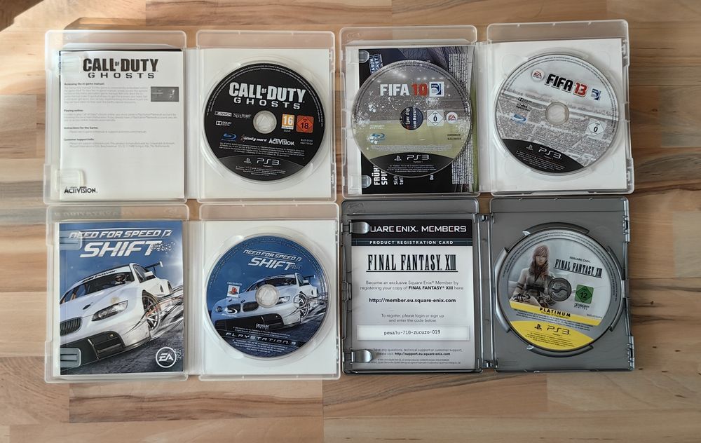 Need for Speed Shift Final Fantasy Call of Duty FIFA joc video ps3