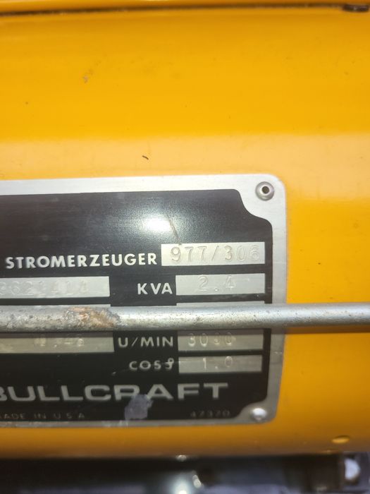 Vînd generator Briggs& Statton made în USA 2400w