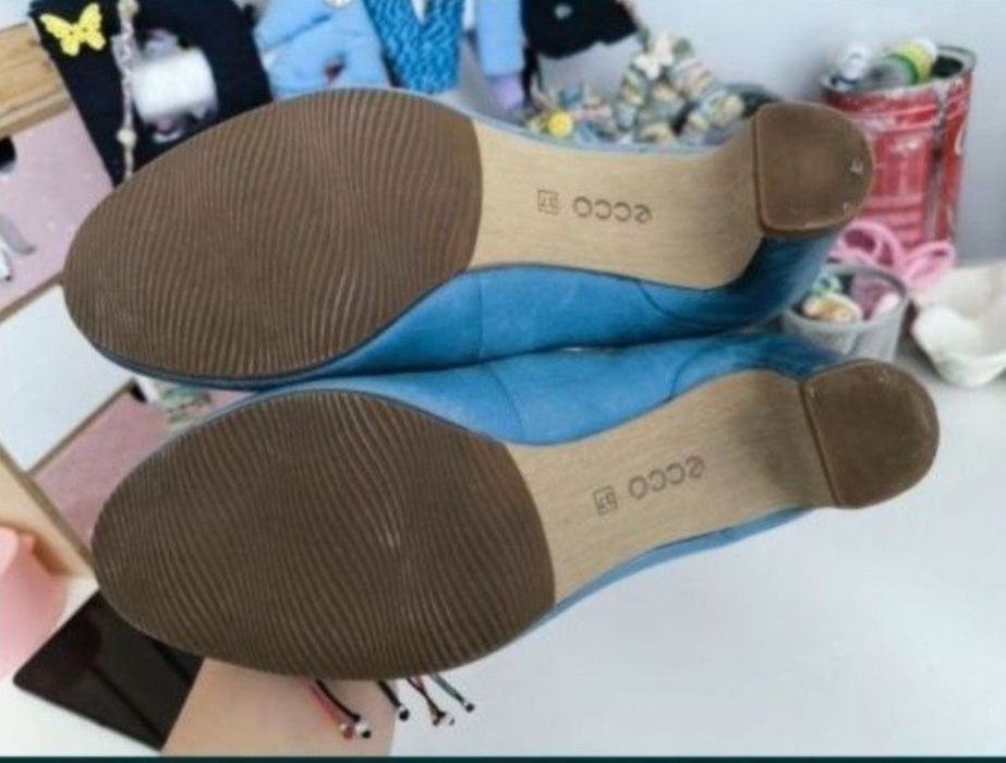 Pantofi eleganți Ecco piele naturala 37