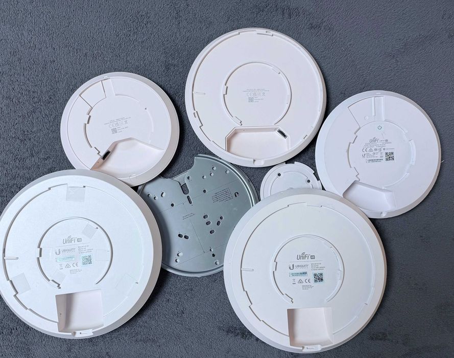 Echipamente Rețea Ubiquiti UniFi: WiFi 6 & WiFi 5 (U6 Pro, U6+, AC-HD, AC-LR)