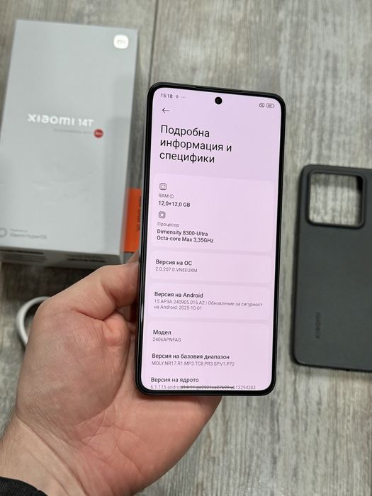 Xiaomi 14T 256 GB 12+12 GB Ram Dual Sim Отличен Гаранционен