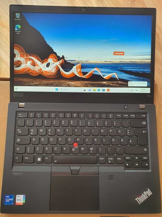 ThinkPad T14 Gen 2 i7 1185G7 32GB SSD 512GB Display 14" Windows 11 NOU