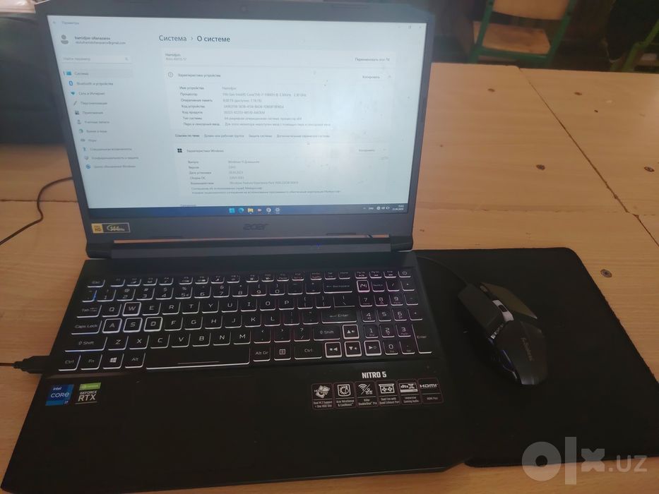 Notebook sotiladi