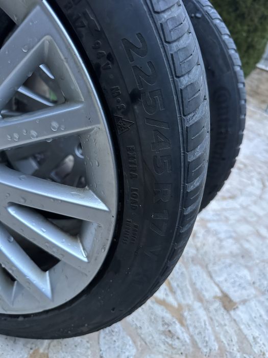 Jante Audi 7.5Jx17 ET56 cu cauciucuri allseason 225/45/17