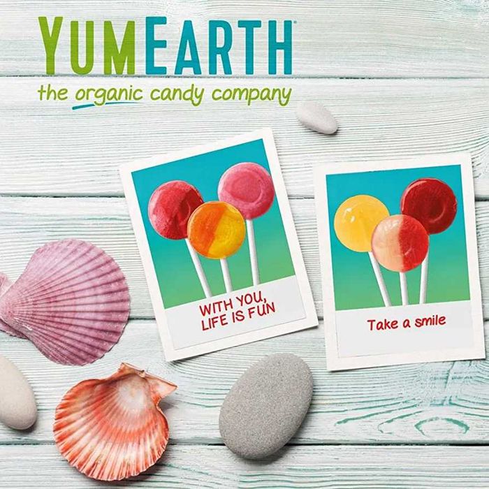 Yumearth lollipops (леденцы, ch