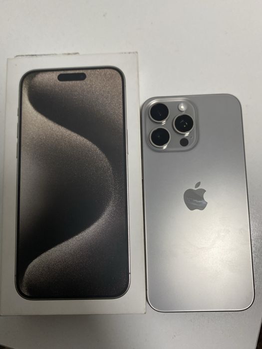 15 про макс натуралтный титан