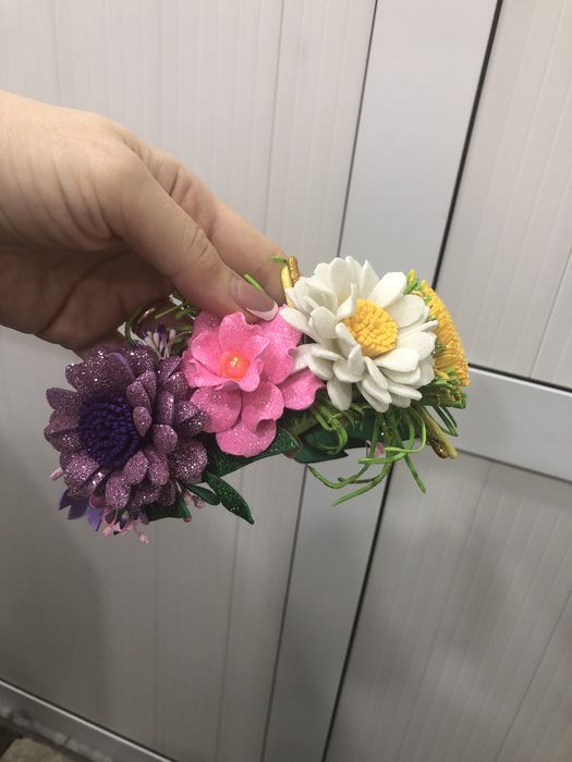 Ободок, ручной работы.