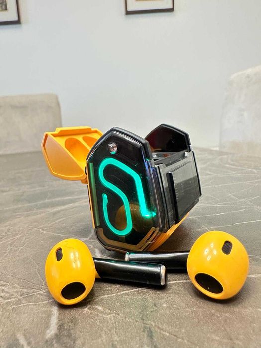 Casti wireless BT -Transformers - compatibil Android, Ios -Yellow MG