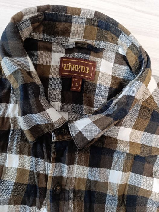 ''Harkila Cale Checked Shirt''оригинална мъжка риза Л размер