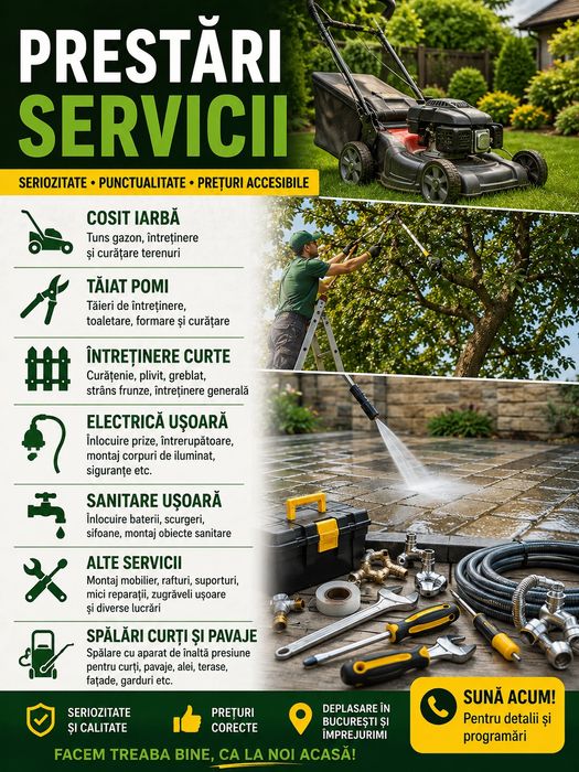 Prestării servicii
