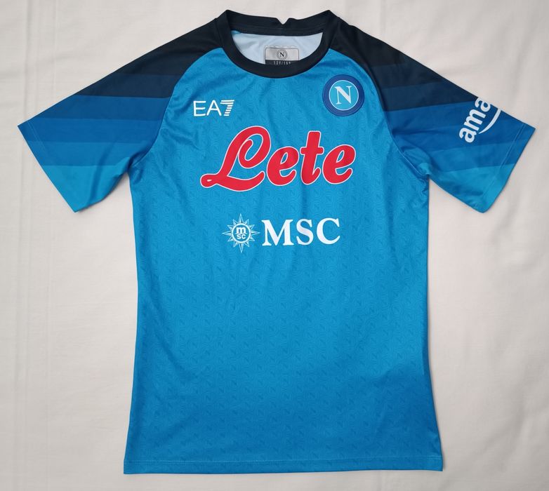 Emporio Armani EA7 Napoli Jersey оригинална тениска ръст 140-152см