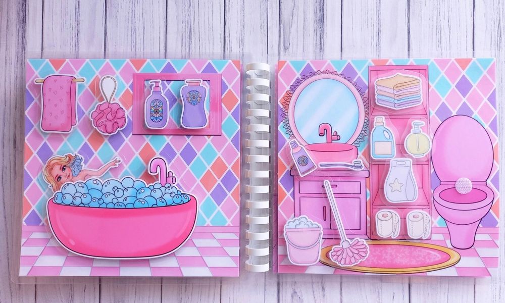 Альбом на липучках В гостях у Энид