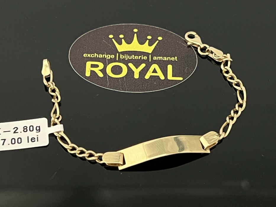 Bijuteria Royal CB : Bratara copil aur 14K 585   2,80 gr