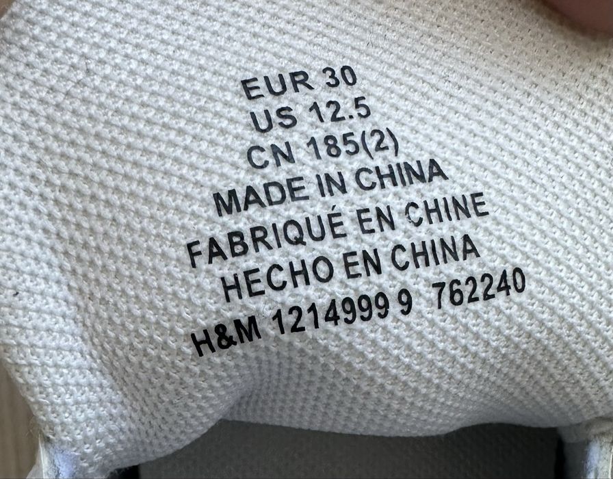 Adidasi copii H&M 30