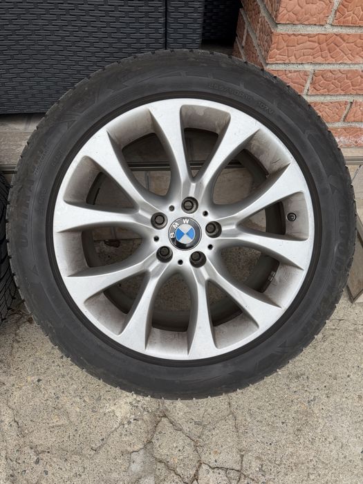 SCHIMB/VAND, jante + cauciucuri iarna+ senzori BMW