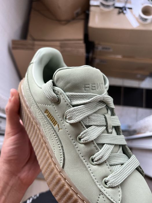 Puma x Fenty Creeper Phatty "Green Fog" 396813-02