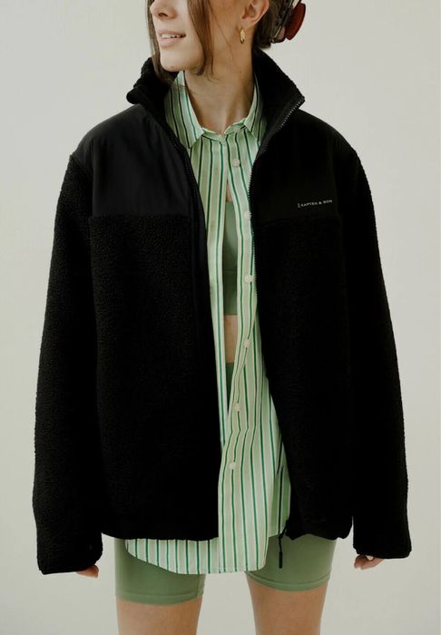 Kapten & Son Teddy Fleece Jacket ОРИГИНАЛНО яке/теди/шерпа  - S