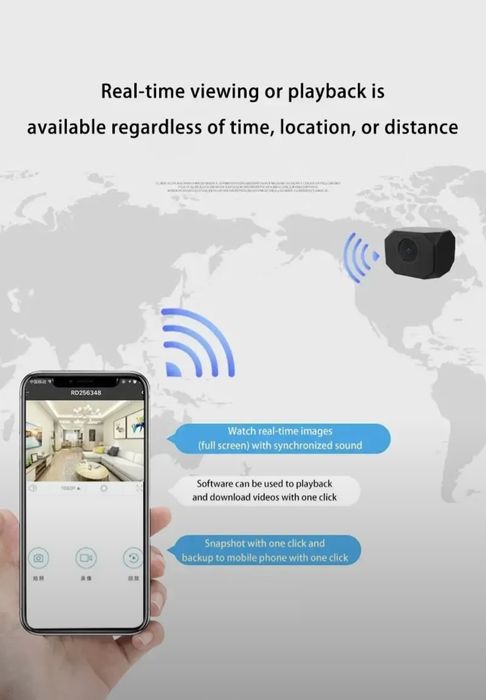 Мини камера Wi Fi