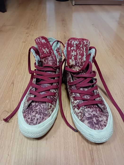 Converse червени кецове