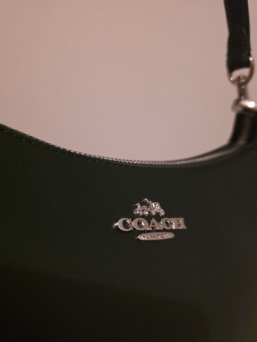 Сумка Coach Коач Teri 24 темно-зелёная