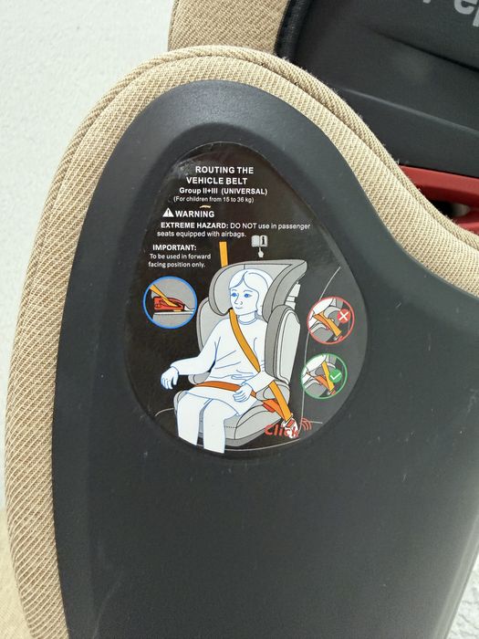 Детское автокресло Peppy Joy Isofix 15–36 кг