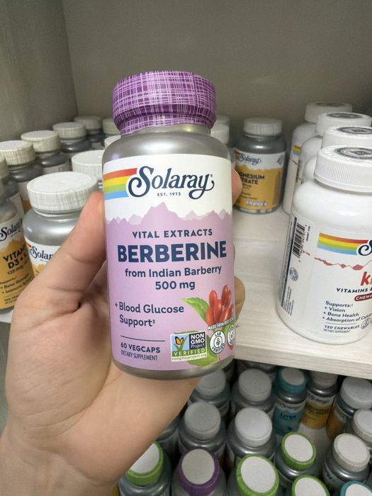 Solaray berberine 500mg / соларай берберин