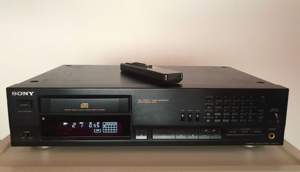 CD player Sony CDP-711 cu telecomandă