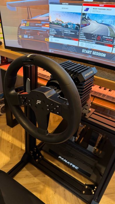 Sim Rig complet GT Omega Prime Lite R + Fanatec CSL DD 8 Nm QR2 in garantie