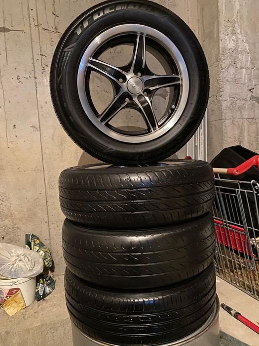 Летние шины с титановыми дисками