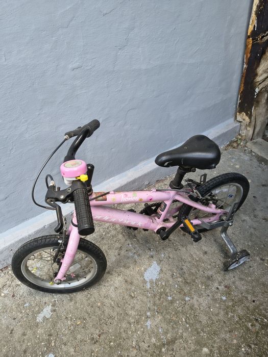 Bicicleta copii cu roti ajutatoare