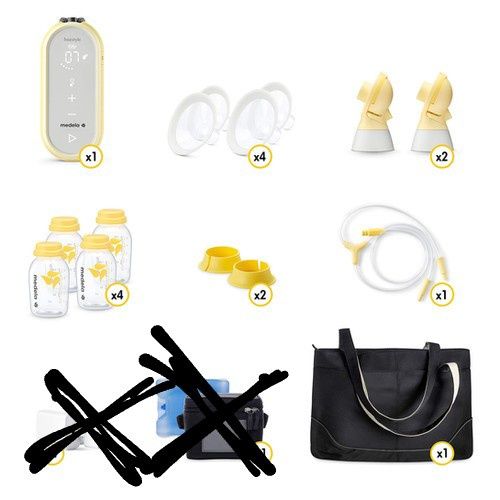 Двойна електрическа помпа за кърма Medela Freestyle Flex