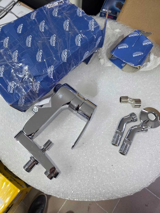Grohe Eurostyle Cosmopolitan - Baterie cadă monocomandă Vertica, crom 23302000