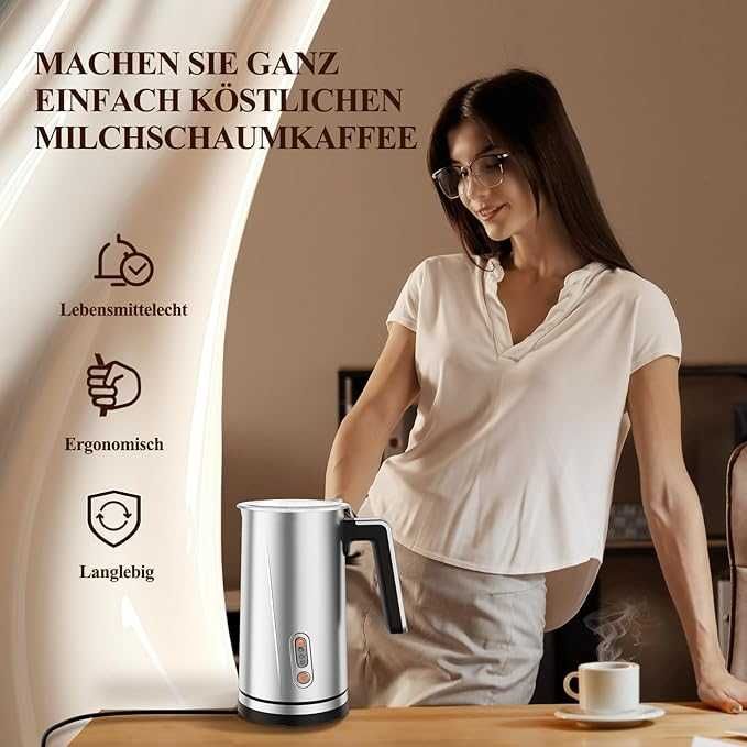 Кана за разпенване на мляко 4в1 300мл.Гаранция