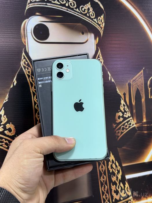 Iphone 11 64 gb 84% ideal holatda